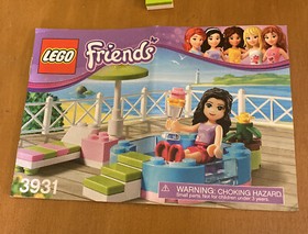 LEGO Friends 3931 Emma's Splash Pool - Complete - No Bag