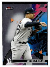 2021 Topps Finest #27 Gleyber Torres New York Yankees