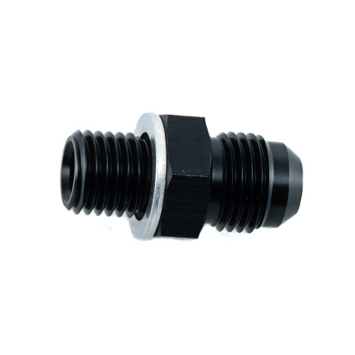 Aluminum -6AN Fitting Adapter Metric -6 AN M12 X 1.5 Aluminum w/Crush Washer 6AN - Picture 7 of 8