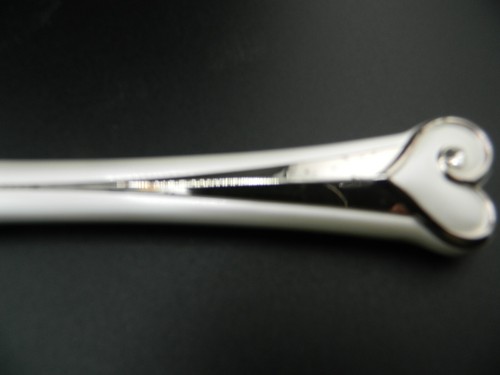 Lenox True Love Heart  Knife Dessert Set Serving Wedding Cake Silver Plated - Picture 4 of 6