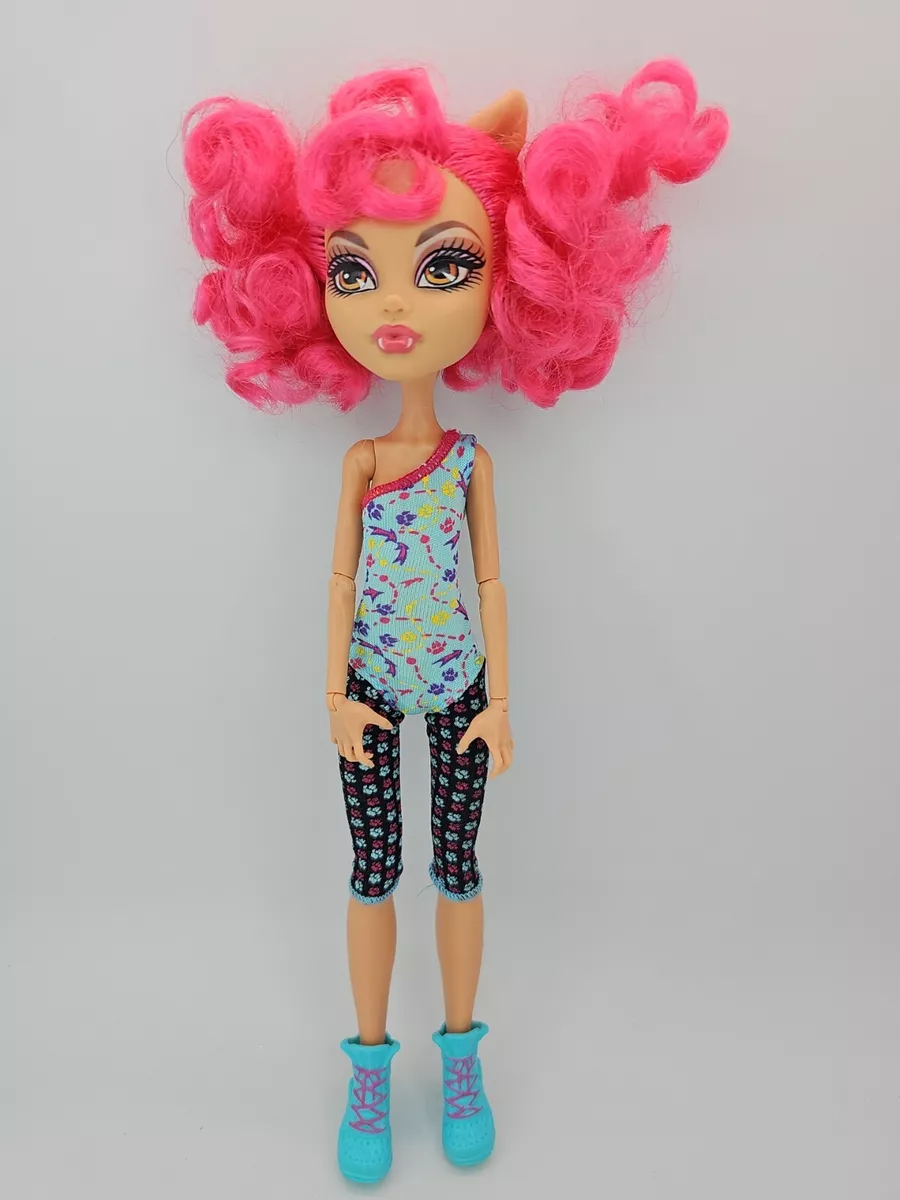 Monster High Doll Howleen Wolf Dance Class Clawdeen Sister Pink Hair