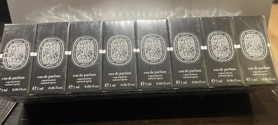 Lot Of 24 Diptyque OUDPALAO Eau de Parfum Spray Vial 2ml