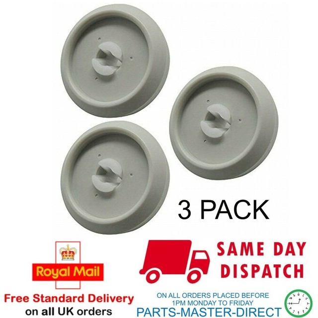 FITS MIELE DISHWASHER LOWER BOTTOM BASKET WHEEL & AXLE PACK OF 3 eBay