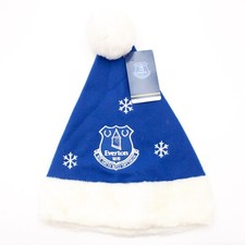 Everton FC Official Fluffy Santa Hat EFC Christmas Gift
