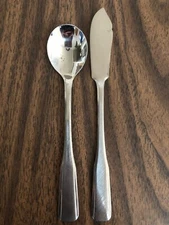 The Cellar Stainless Steel Butter Knives with Sugar Spoon *New*