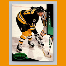 Glen Murray #16 1993 Parkhurst Emerald Ice Boston Bruins Hockey Card NHL NM