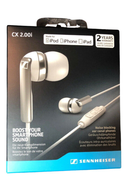 AUSINĖS SENNHEISER CX 2.00G BLACK