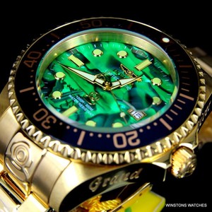 invicta grand diver green