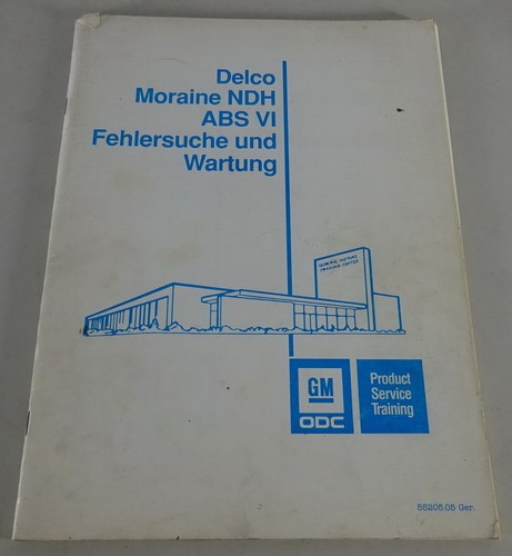 Schulungsunterlage ABS VI Risoluzione Problemi / Odea Pontiac / Oldsmobile /