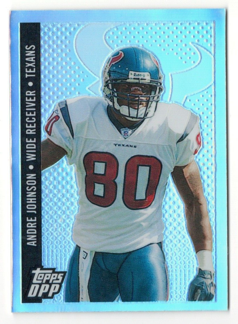 Andre Johnson 2006 Topps Draft Picks and Prospects Chrome Black Refractors #4