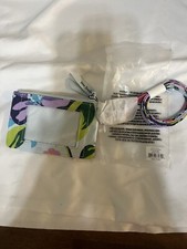 Vera Bradley Zip ID With Lanyard Marian Floral