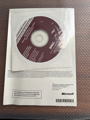 Dell Microsoft XP Home Edition With Service Pack 1a Reinstallation CD