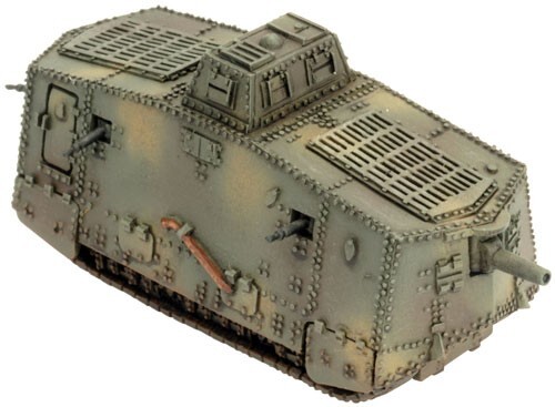 Flames of War - Great War - German: A7V GGE100 - 第 1/2 張圖片