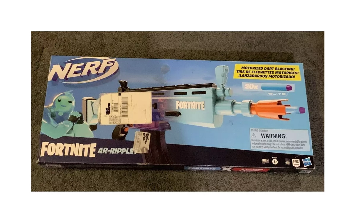 NERF Fortnite AR-Rippley Blaster Toys - Zavvi US