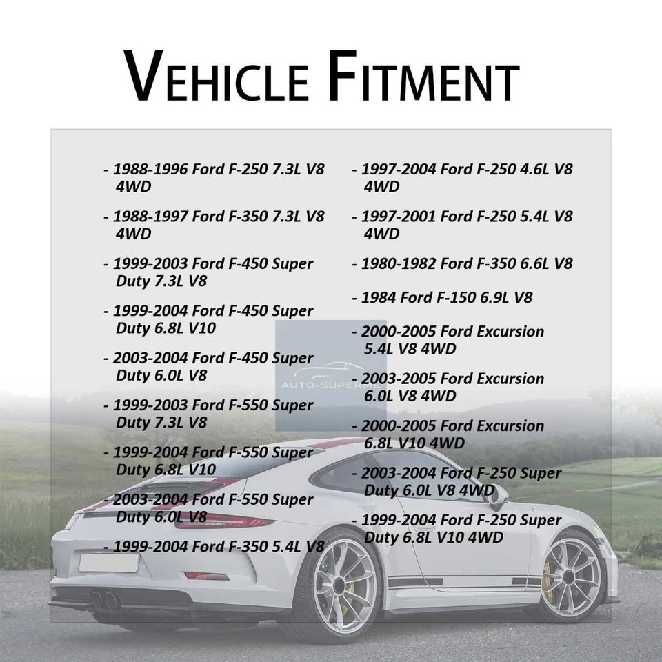 Alineación delantera inclinación ajuste excéntrico 2 piezas para Ford F-150 1984 6,9 L Foto 3 de 4