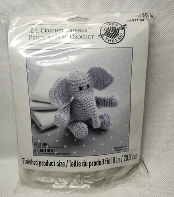 Loops & Threads Lil Crochet Friends~ Elephant ~Intermediate Level