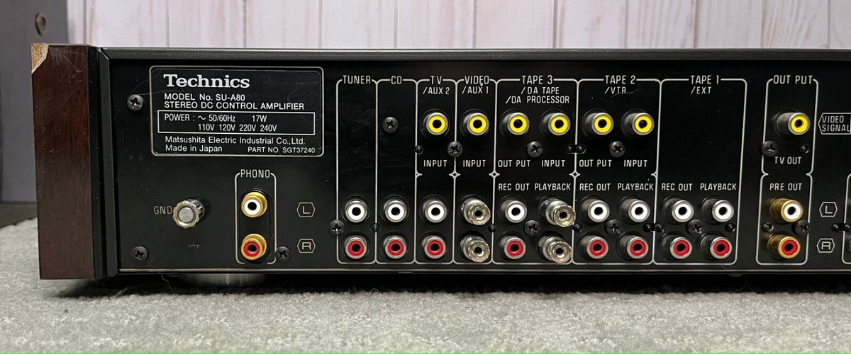 Technics アンプ SU-A70 Technics SU-A70の仕様 テクニクス