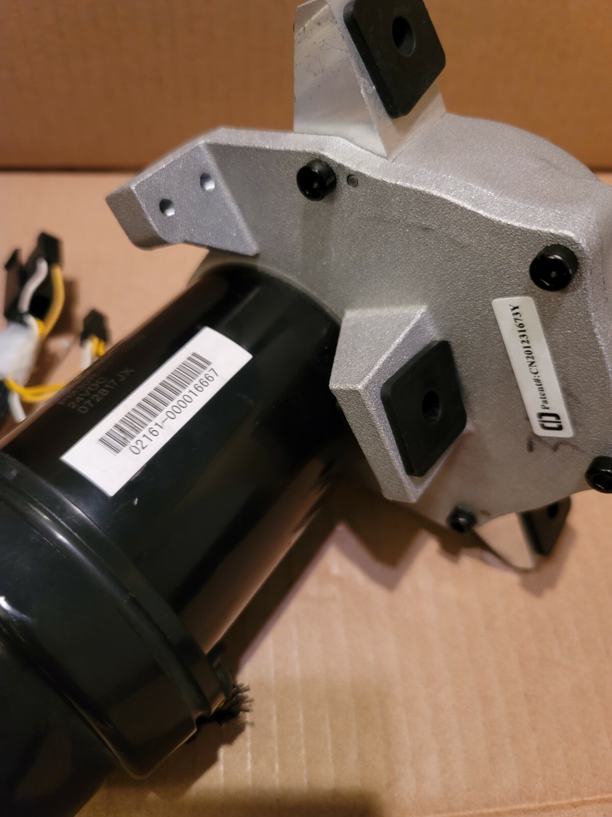 Left Side Motor, Brake, & Gearbox Assembly for Pride Go Chair or Jazzy