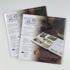 Creative Memories 12 x 12 Page Protectors 15 Sheets Lot of 2