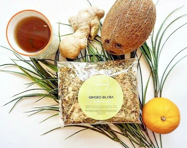 RETURN TO NATURAL Ginkgo Biloba Dried Herb Tea High A Grade Quality Grown In Nature from 5G-1KG