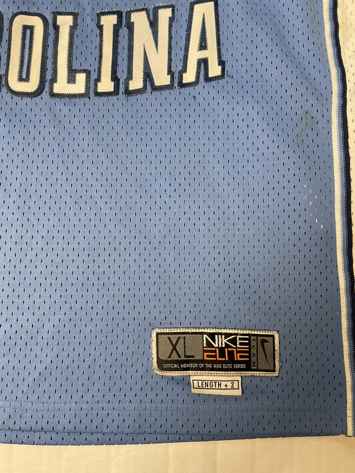 Vintage University of North Carolina Tarheels #21 Nike Elite Jersey Mens XL - Image 3 of 4