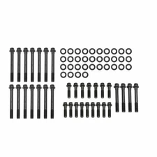 For Chevy Aluminum Steel Head Bolts Heads 350 383 400 SBC Small Block
