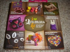 NEW Craft-Tastic I love animals craft set makes 8 animal activities