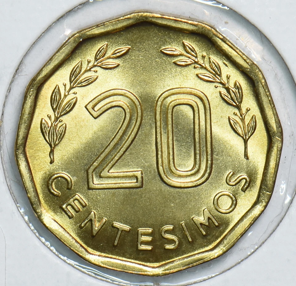Uruguay 1981 20 Centesimos 198642 combine shipping - Image 3 of 3