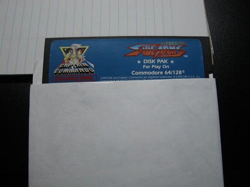 Commodore Hyperdine Side Arms 5.25" Disk with Manual Tested Working - 第 5/9 張圖片