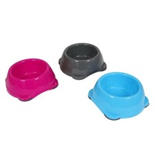 Animal Instincts Plastic Dog Bowl 1100ml Assorted Colour Chosen at Random