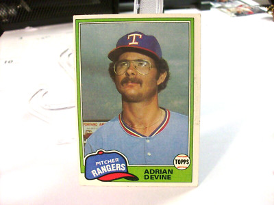 1981 Topps Baseball #464 - Adrian Devine - Texas Rangers 81-553 | eBay