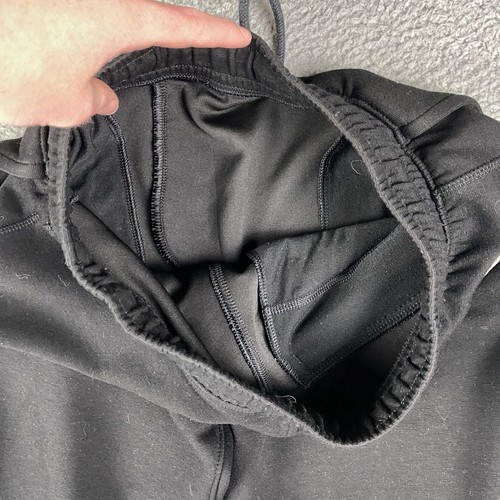 American Eagle Sweatpants Mens Small Black Jogger Tapered Drawstring Pull On - Picture 10 of 11