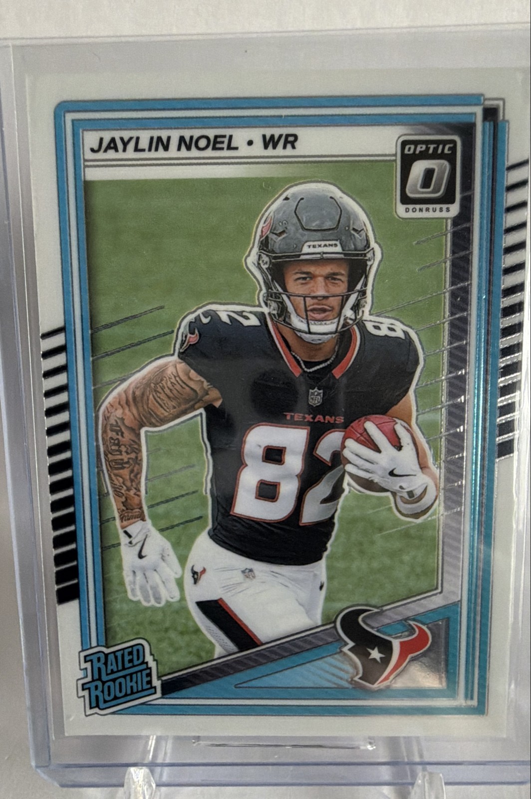 2025 Panini Donruss - Rated Rookie Jaylin Noel #241 Optic Preview Holo Prizm ...