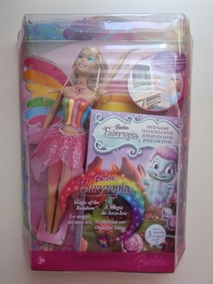 Barbie Fairytopia Magic of the Rainbow Elina with DVD New