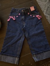 Vintage Gymboree Capri Jeans Toddler Girl 4T NWT Circa 2006