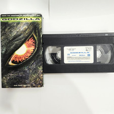 Godzilla (VHS, 1998) Full Screen - Embossed C...