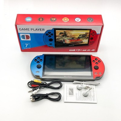 X12 Plus 7'' Handheld Game Console 10000 Games Retro Player HD Screen US Ship