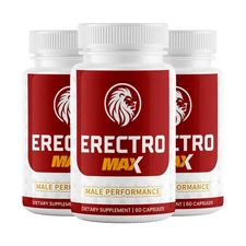 (3 Pack) Erectro Max Male Performance Drive Pills for Male Support Boost Energy