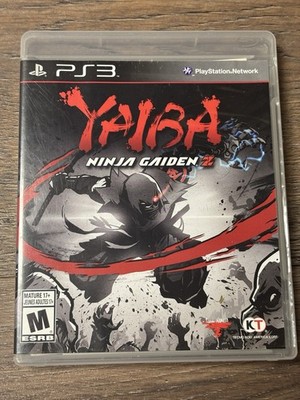 PS3 Yaiba Ninja Gaiden Z Game CIB Disc w/ Comic Insert Manual