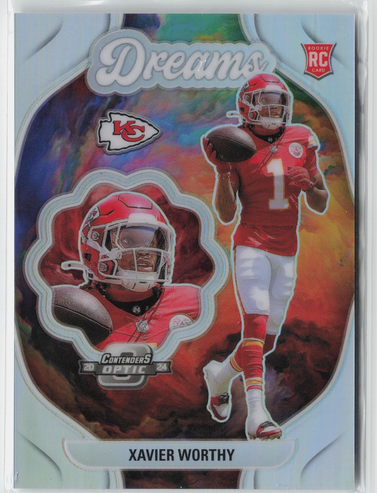 2024 Panini Contenders Optic #D-XWY Xavier Worthy Dreams