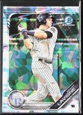 2019 Bowman Draft Sapphire Edition Grant Lavigne #BDC-188 Rockies BASEBALL