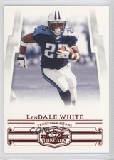 2007 Donruss Threads Century Proof Red LenDale White #142 0t7