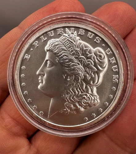 Morgan Dollar 1oz Silver Coin .999 Fine Silver Coin 1 Troy Ounce SIGMA TESTED