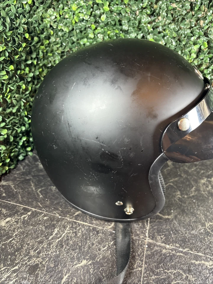 TORC T-50C Motorcycle Helmet Black XL 61-62cm DOT FMVSS No 218 Certified 2016 - Image 4 of 4