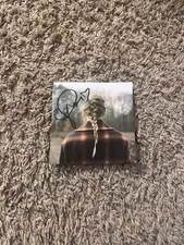 Taylor Swift Signed evermore  CD Insert With Heart REPRINT