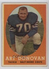 1958 Topps Art Donovan #106 HOF 8tu