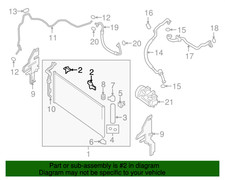 New Genuine Nissan Bracket-Condenser 921143TA0A / 92114-3TA0A OEM