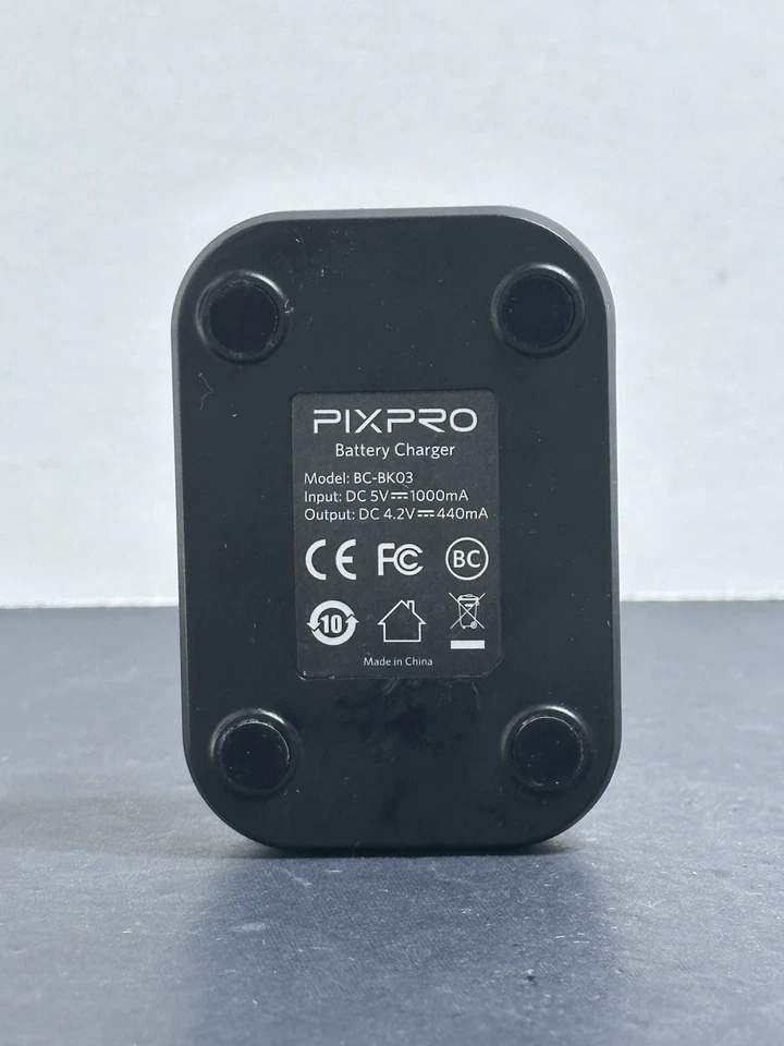 Cargador de Batería BC-BK03 5V 1000mA Para Cámara Kodak Pixpro 360 Batería Lb080 Foto 2 de 4