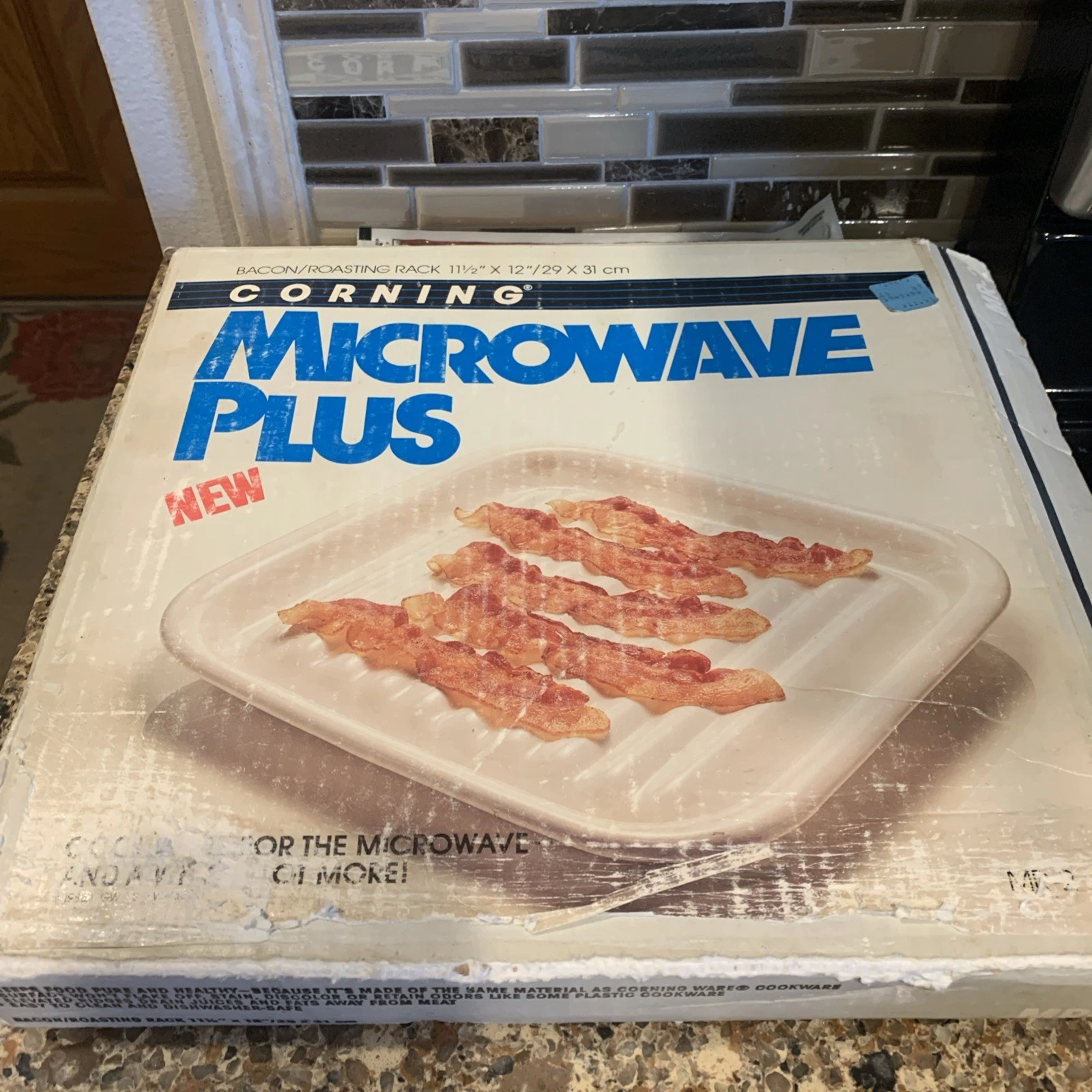 Corning Microwave Plus Bacon / Roasting Rack Ribbed MR-2
Opens in a new window or tab