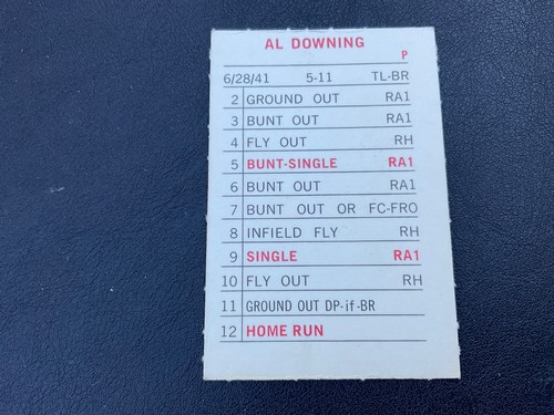 1969 MLB MILTON BRADLEY A-k LISTED ALPHABETIC ORDER PICK CARDS YOU WANT - Bild 221 von 435